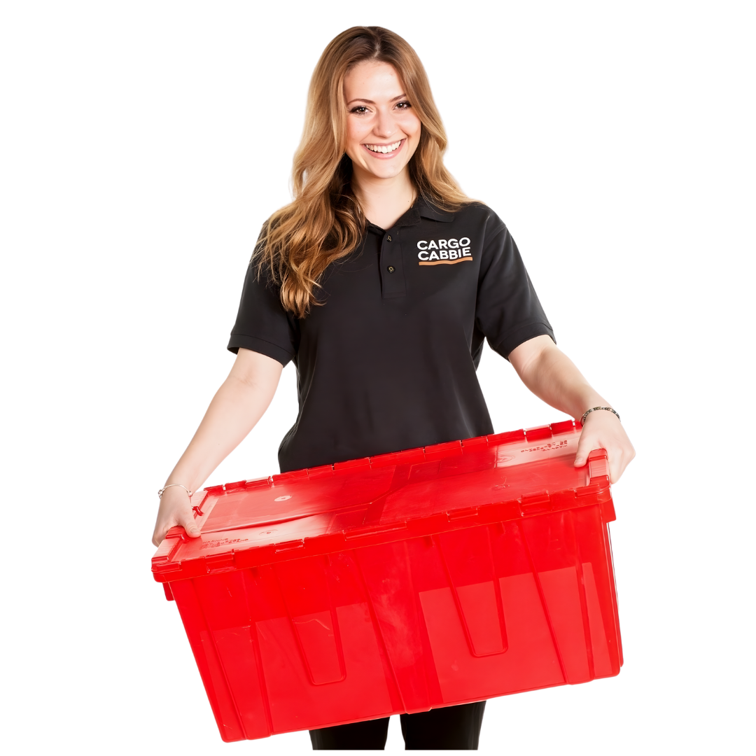 Plastic moving bin rentals in Toronto - CARGO CABBIE