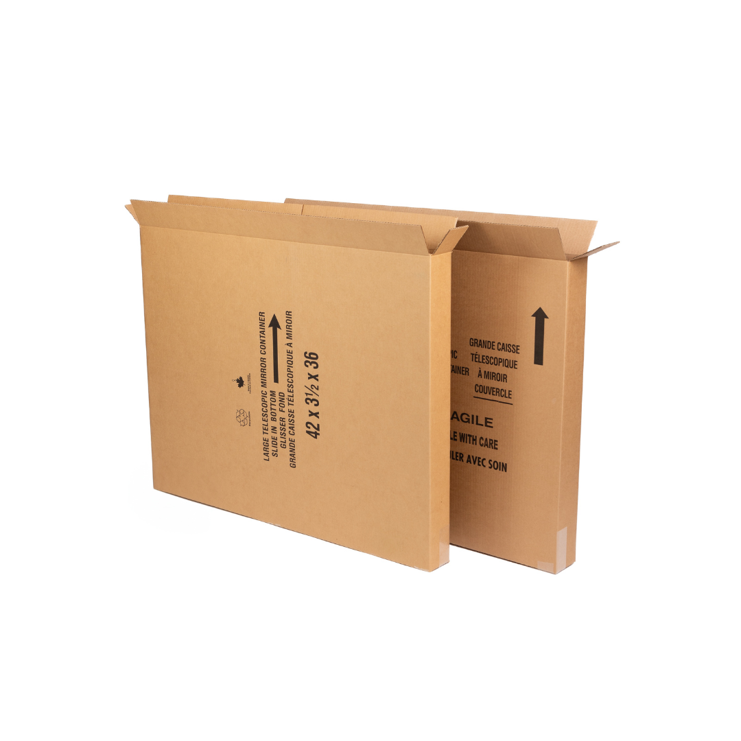 Large Telescopic Art Mirror Box CARGO CABBIE BOX SHOP