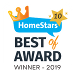 HomeStars Winner 2019 CARGO CABBIE Best Moving And Storage Company 2019 on HomeStars