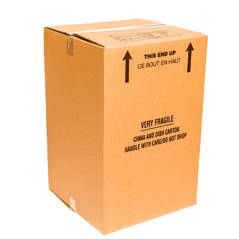 CHINA BOX for moving, Double walled China Boxes