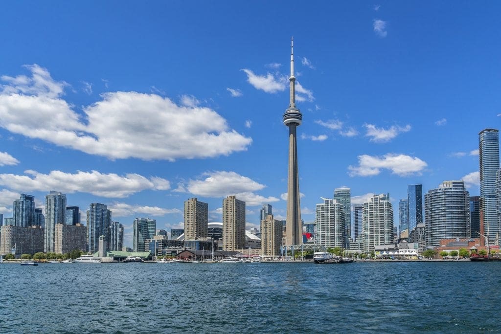 Toronto CN Tower Cargo Cabbie moving