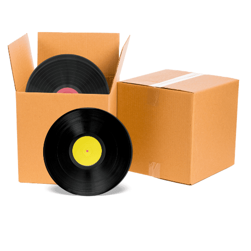 RECORD BOX 12X12X12 CARGO CABBIE BOX SHOP