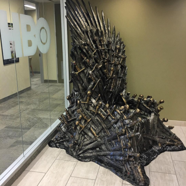 Cargo Cabbie moving the Iron throne in Toronto