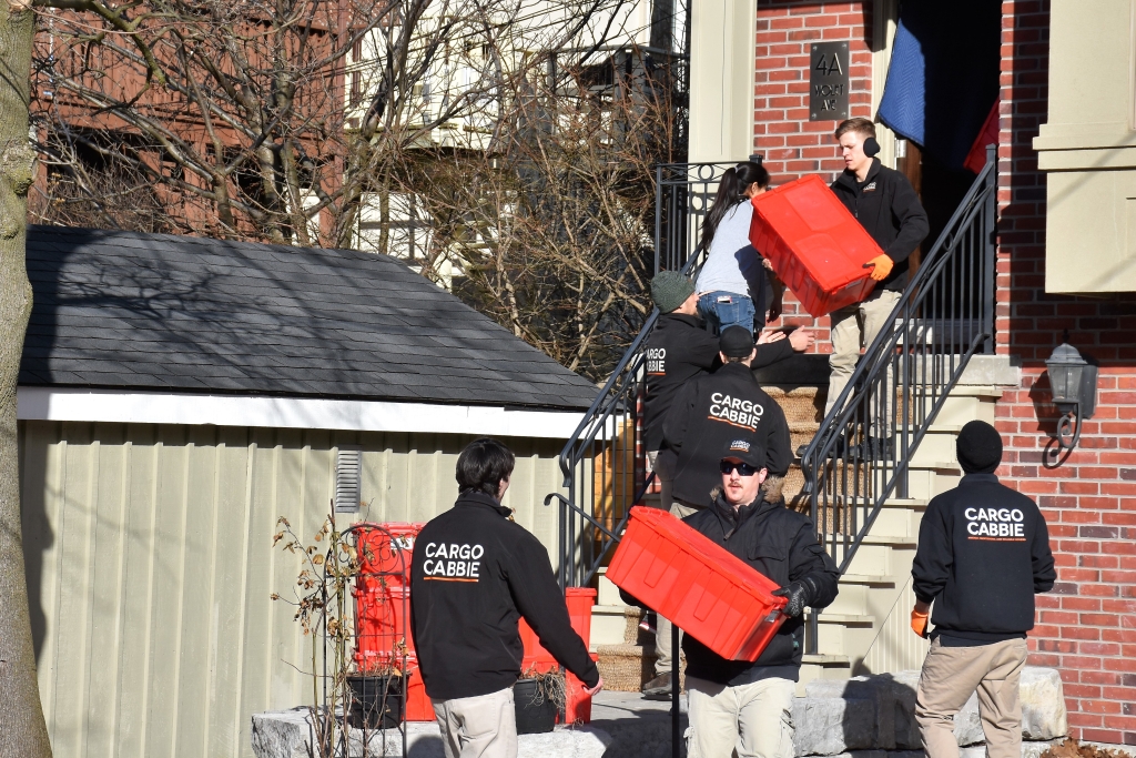 cargo cabbie moving crew bins