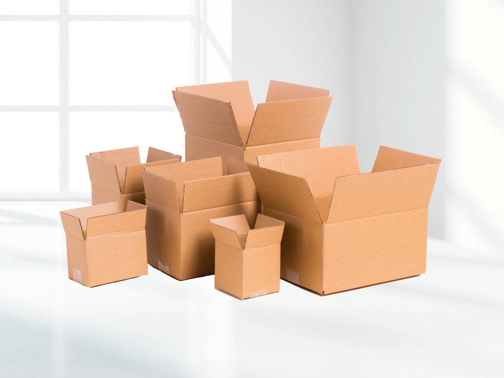 moving supplies store boxes packing cargo cabbie plain corrugated box