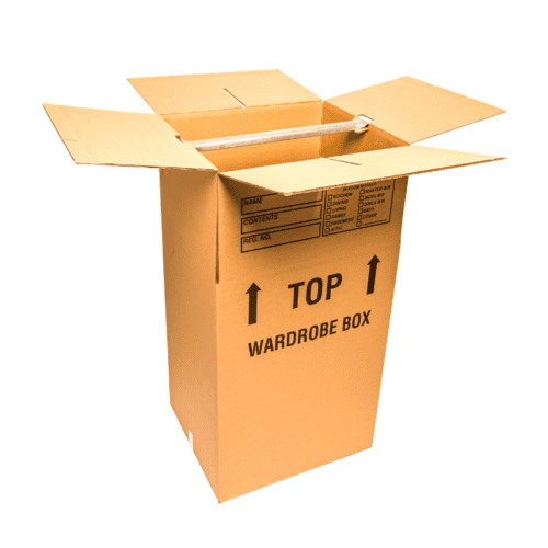 Wardrobe Box, Wardrobe Moving Box With Bar Professional Moving CARGO CABBIE