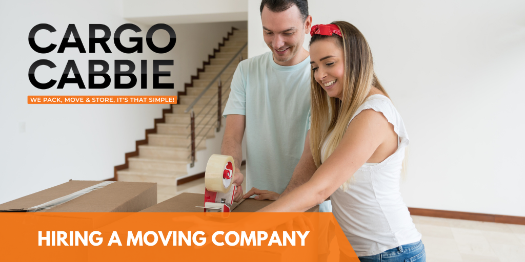 Hiring a professional moving company