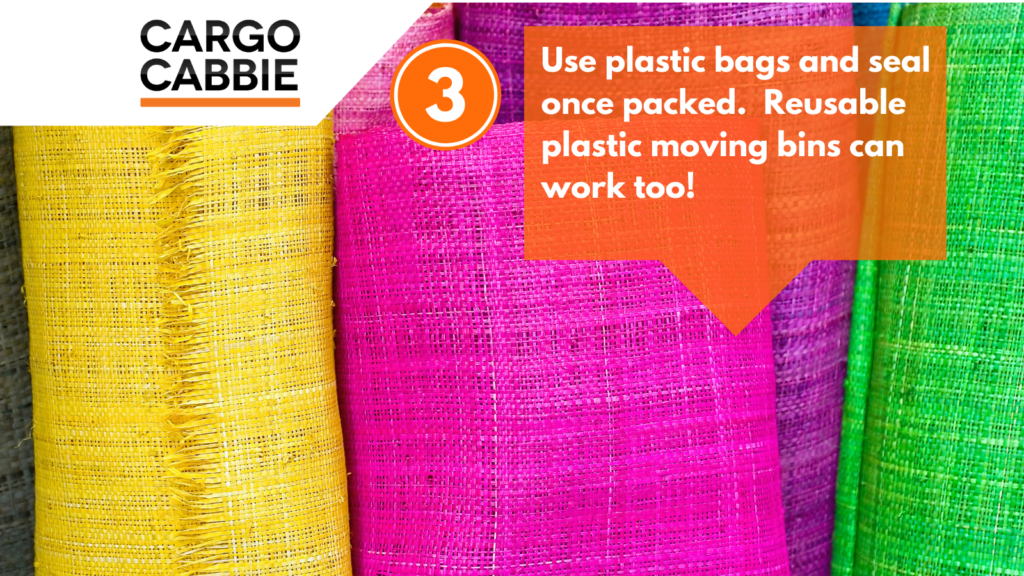 packing fabrics for storage tip #3