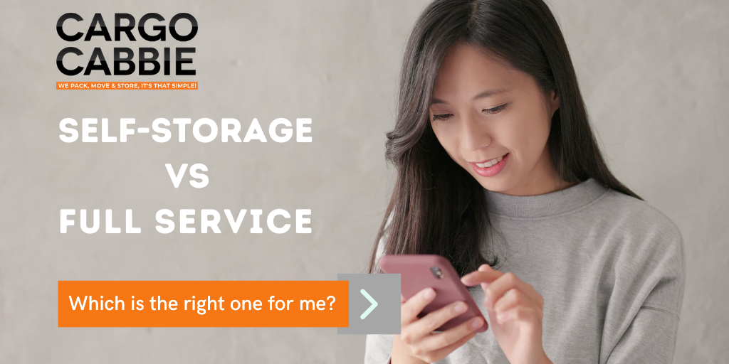 self storage versus full storage services