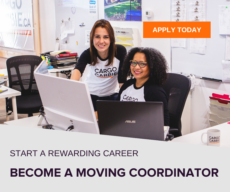 Become a moving coordinator - JOBS - CAREERS- CARGO CABBIE