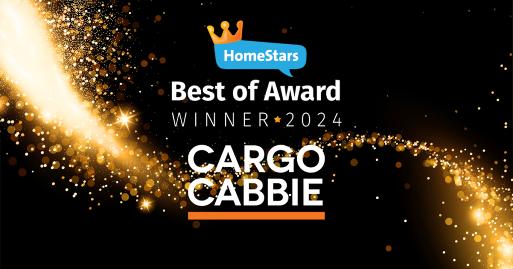 Homestars Best of Award 2024 Winner CARGO CABBIE Moving & Storage
