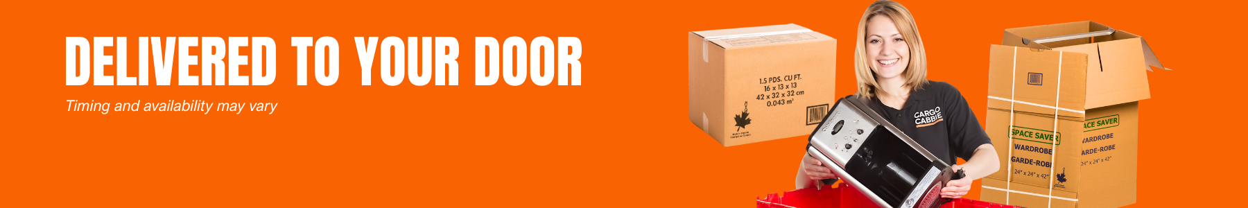 Moving supplies delivered to your door Moving supplies delivered to your door